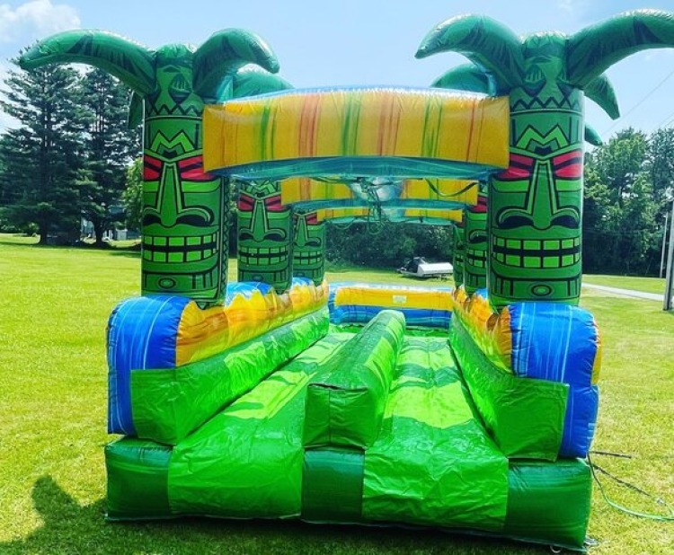 Reggae Rush Dual Lane Slip and Slide