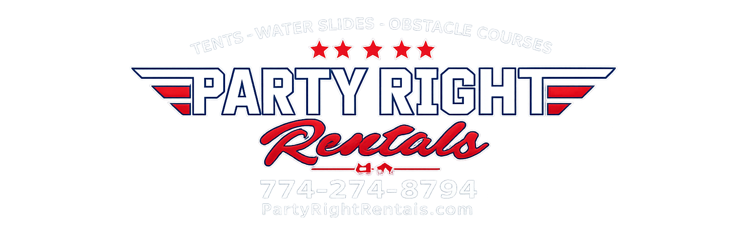 Party Right Rentals new logo