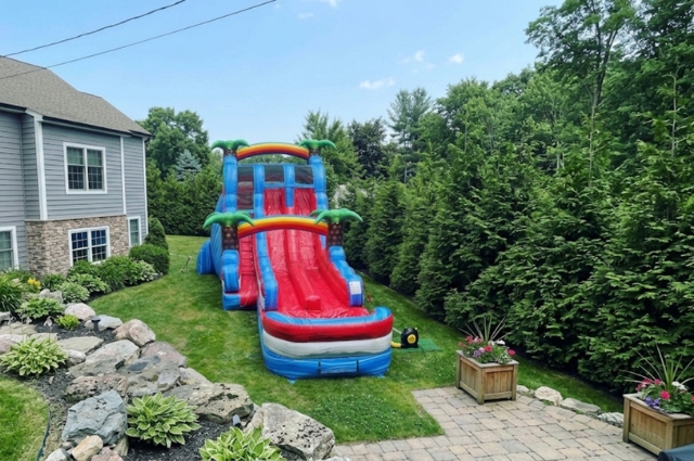 Discover the Average Cost of Renting a Water Slide in Hanover, MA with Party Right Rentals